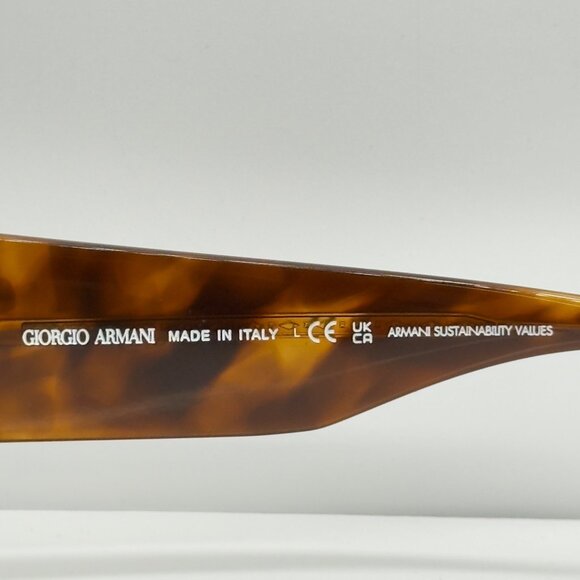 Georgia Armani Sunglasses AR8183 598833 Red Havana Brown 56mm **SEE NOTE** - Picture 7 of 12